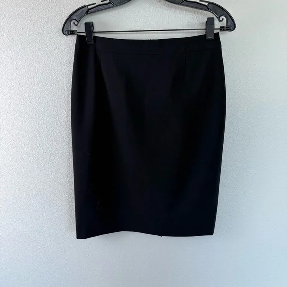 NWOT BOSS Hugo Boss Vileah Wool Pencil Skirt Black Women’s Size 4 Business - Picture 4 of 15